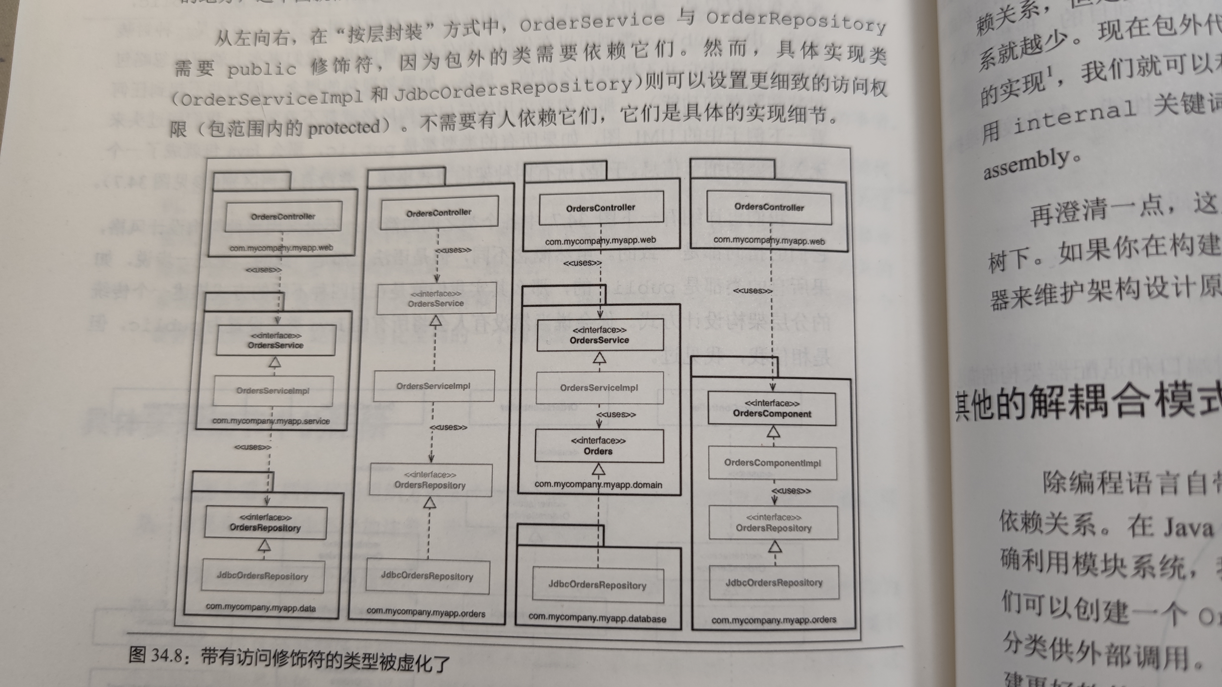 带有访问修饰符的类型被虚化了