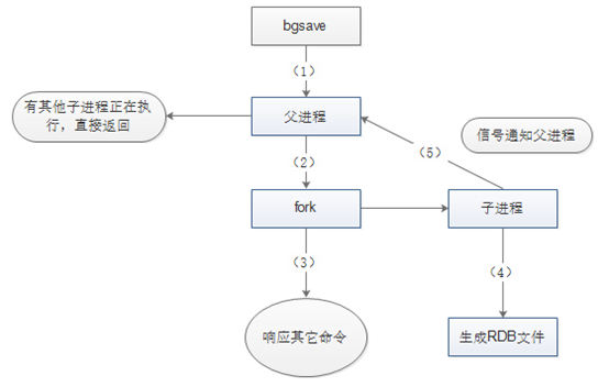 bgsave 的工作流程