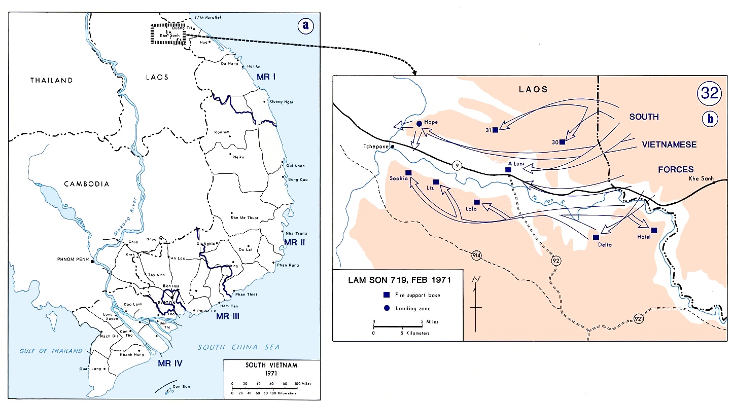 蓝山719行动与九号公路地图